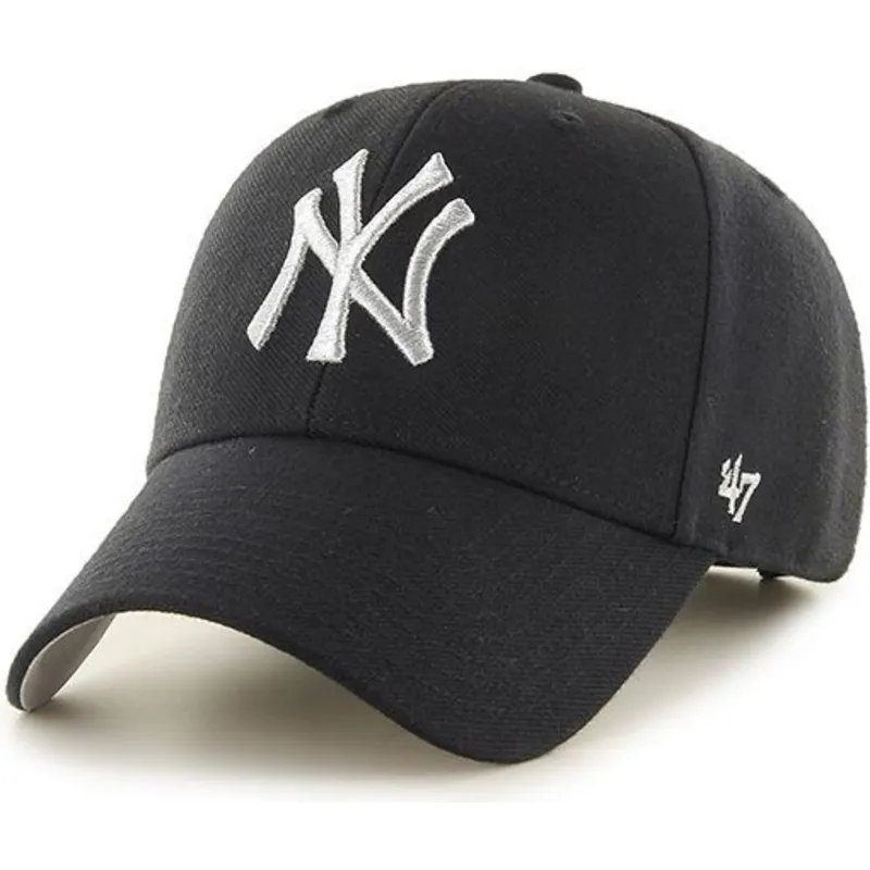 kepsar-curva-svart-justerbart-band-plata-fran-new-york-yankees-mlb-av-47-brand kepsar-curva-svart-justerbart-band-plata-fran-new-york-yankees-mlb-av-47-brand