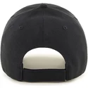 svart-bojd-keps-med-silverlogo-av-new-york-yankees-mlb-mvp-metallic-fran-47-brand