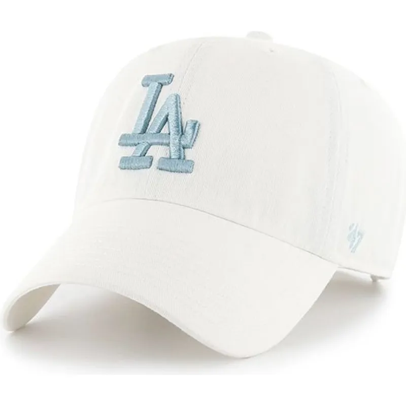 kepsar-curva-vit-justerbart-band-fran-los-angeles-dodgers-mlb-av-47-brand
