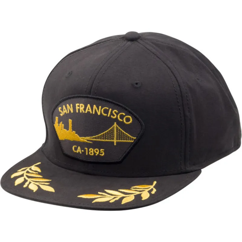 kepsar-plana-svart-snapback-the-farm-av-goorin-bros