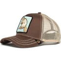 kepsar-curva-brun-snapback-the-farm-av-goorin-bros