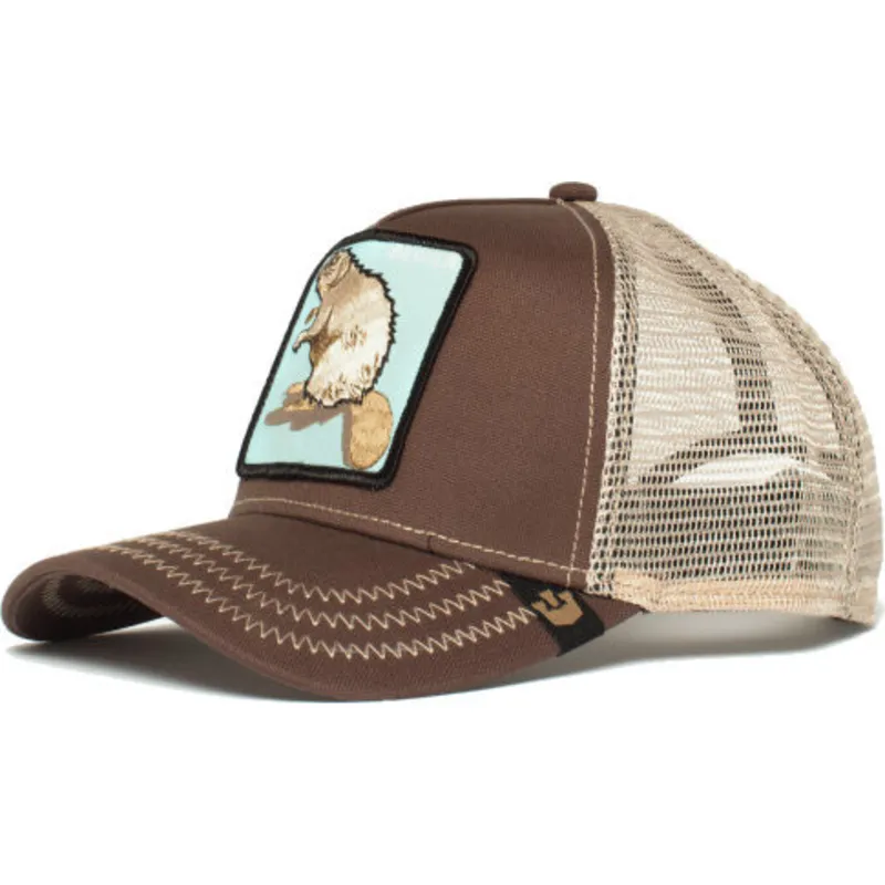 kepsar-curva-brun-snapback-the-farm-av-goorin-bros