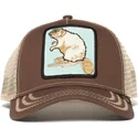 kepsar-curva-brun-snapback-the-farm-av-goorin-bros