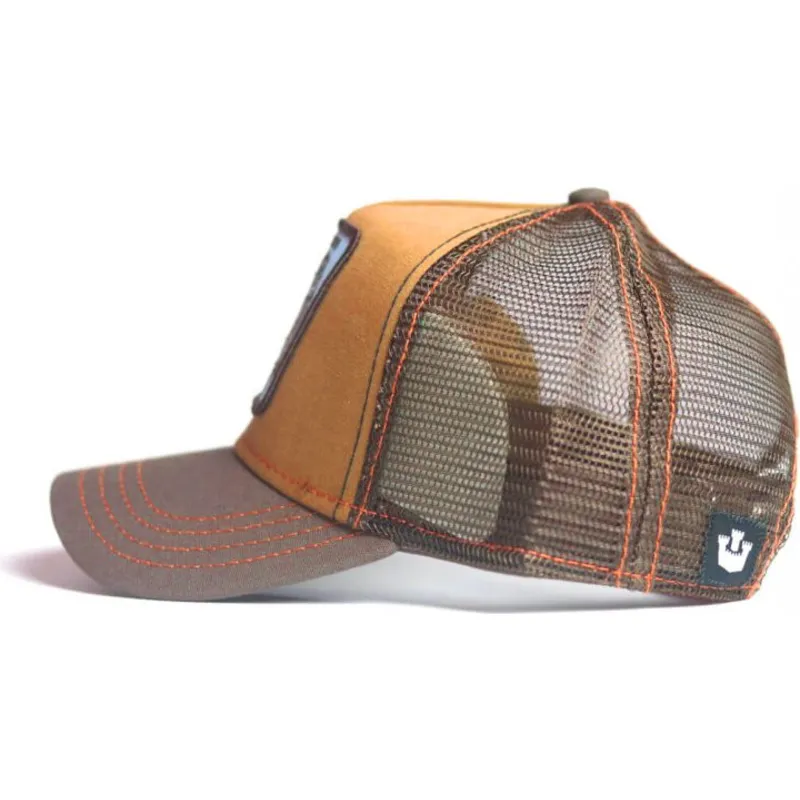 kepsar-curva-brun-snapback-the-farm-av-goorin-bros kepsar-curva-brun-snapback-the-farm-av-goorin-bros