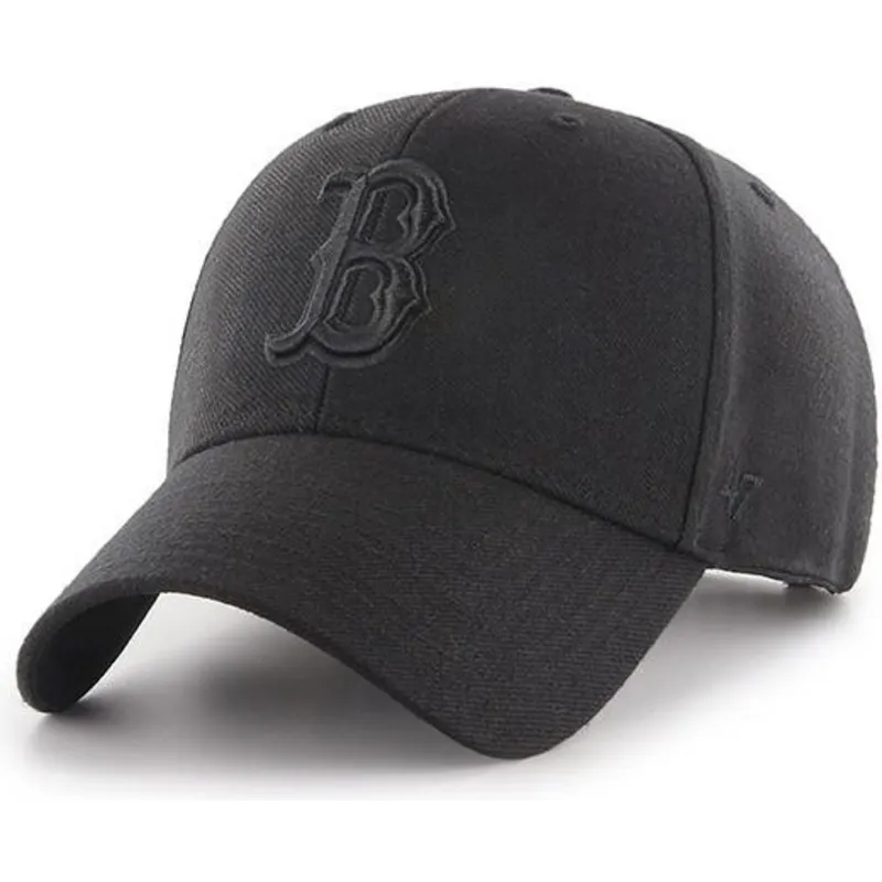 kepsar-curva-svart-snapback-fran-boston-red-sox-mlb-av-47-brand