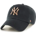 kepsar-curva-svart-justerbart-band-bronce-fran-new-york-yankees-mlb-av-47-brand