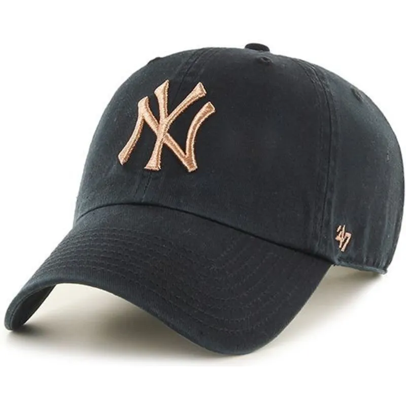 kepsar-curva-svart-justerbart-band-bronce-fran-new-york-yankees-mlb-av-47-brand