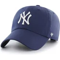 marinbla-bojd-keps-new-york-yankees-mlb-clean-up-repetition-fran-47-brand