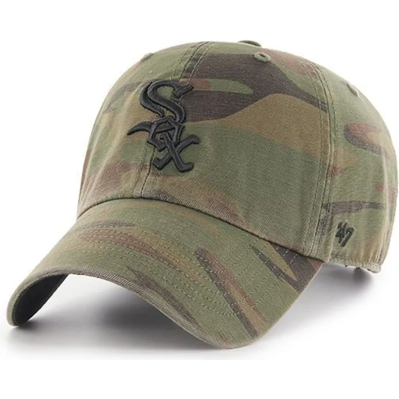 kepsar-curva-kamouflage-justerbart-band-negro-fran-chicago-white-sox-mlb-av-47-brand