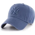47-brand-new-york-yankees-mlb-clean-up-bla-bojd-keps-med-bla-logotyp