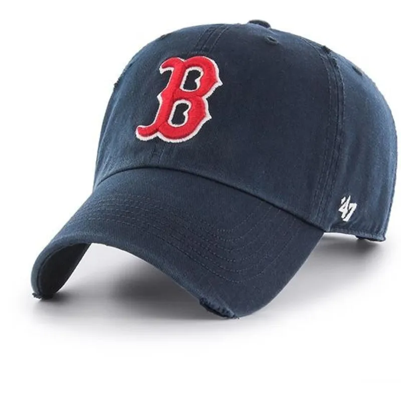 boston-red-sox-ridge-mlb-marinbla-kurvkeps-clean-up-ridge-fran-47-brand