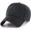 svart-bojd-keps-med-anaheim-ducks-nhl-logotyp-i-svart-fran-47-brand-clean-up