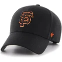 svart-bojd-keps-med-orange-logotyp-av-san-francisco-giants-mlb-mvp-fran-47-brand