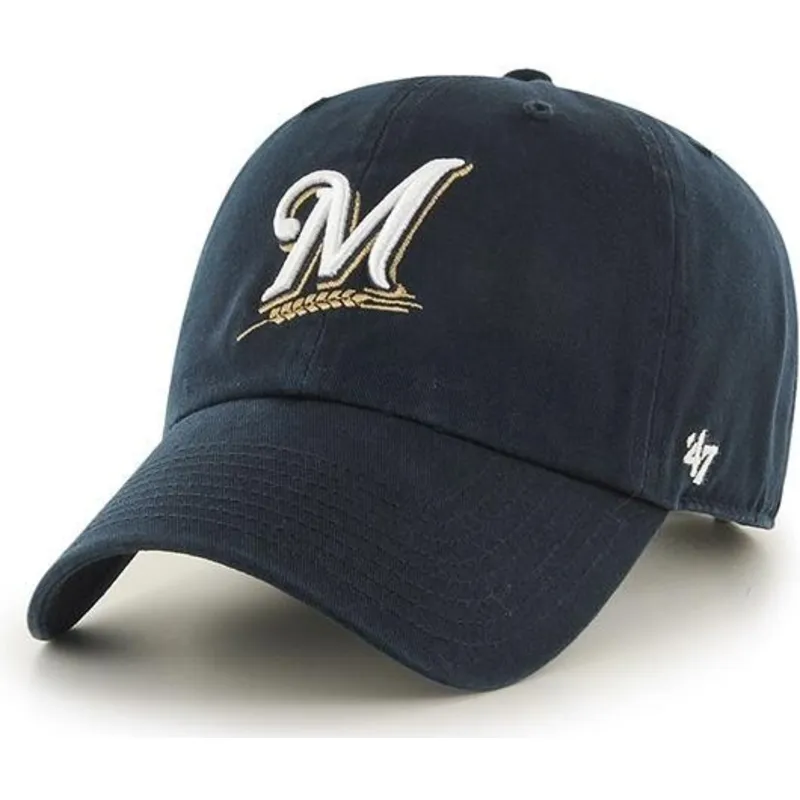 kepsar-curva-marinbla-justerbart-band-fran-milwaukee-brewers-mlb-av-47-brand