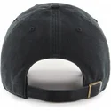 svart-bojd-keps-med-orange-new-york-yankees-logotyp-mlb-clean-up-fran-47-brand