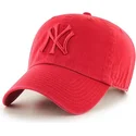 kepsar-curva-rod-justerbart-band-fran-new-york-yankees-mlb-av-47-brand