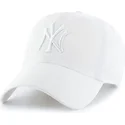47-brand-mlb-clean-up-new-york-yankees-vit-bojd-keps-med-vitt-logo