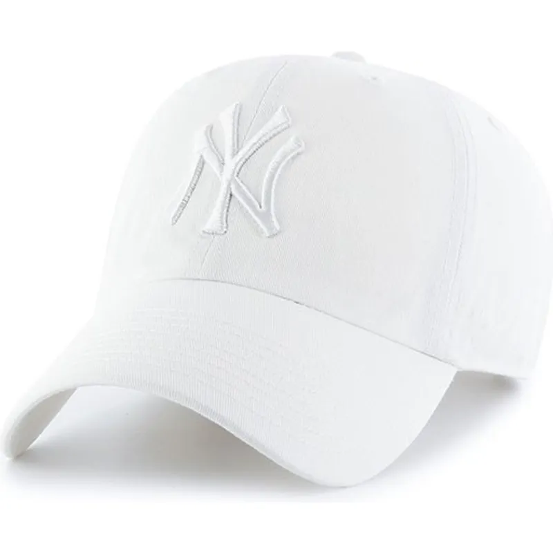 kepsar-curva-vit-justerbart-band-fran-new-york-yankees-mlb-av-47-brand