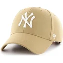 kepsar-curva-gul-snapback-oro-viejo-fran-new-york-yankees-mlb-av-47-brand