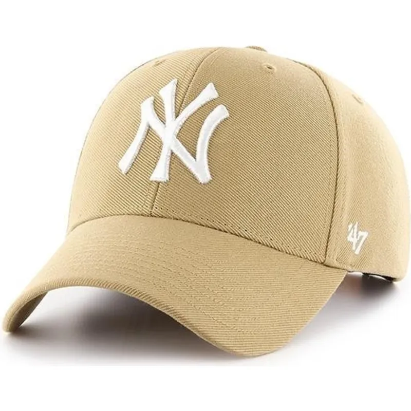 kepsar-curva-gul-snapback-oro-viejo-fran-new-york-yankees-mlb-av-47-brand