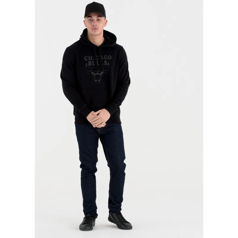 trojor-med-huva-svart-pullover-hoody-fran-chicago-bulls-nba-av-new-era