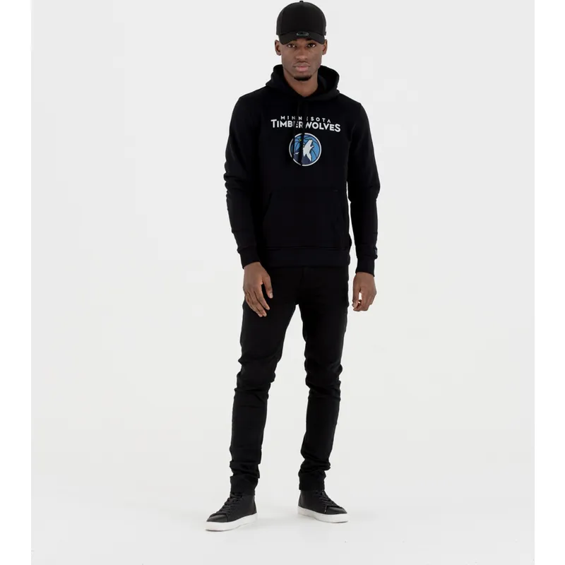 trojor-med-huva-svart-pullover-hoody-fran-minnesota-timberwolves-nba-av-new-era