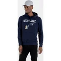 trojor-med-huva-marinbla-pullover-hoody-fran-utah-jazz-nba-av-new-era