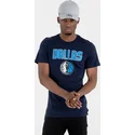 dallas-mavericks-nba-marinbla-kortarmad-t-shirt-fran-new-era