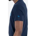 dallas-mavericks-nba-marinbla-kortarmad-t-shirt-fran-new-era