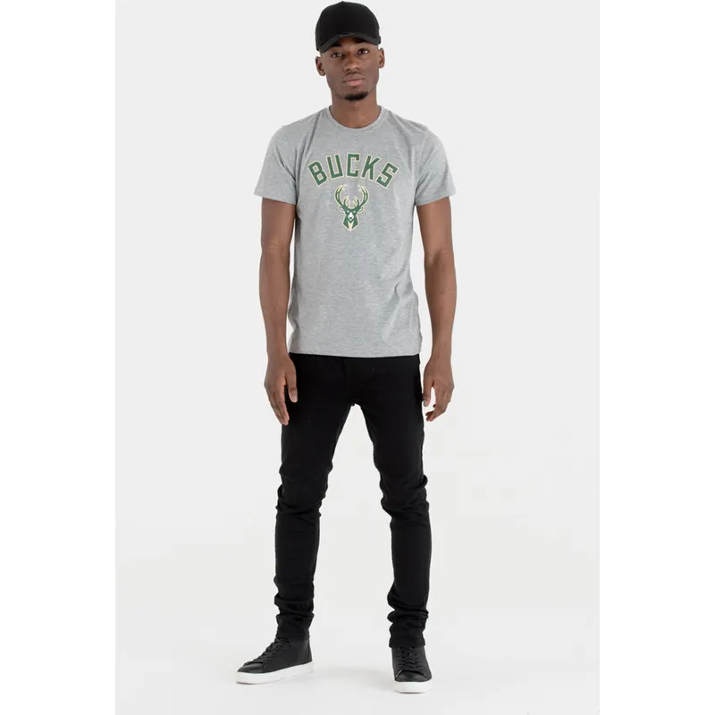 t-shirt-kort-arm-gra-de-fran-milwaukee-bucks-nba-av-new-era