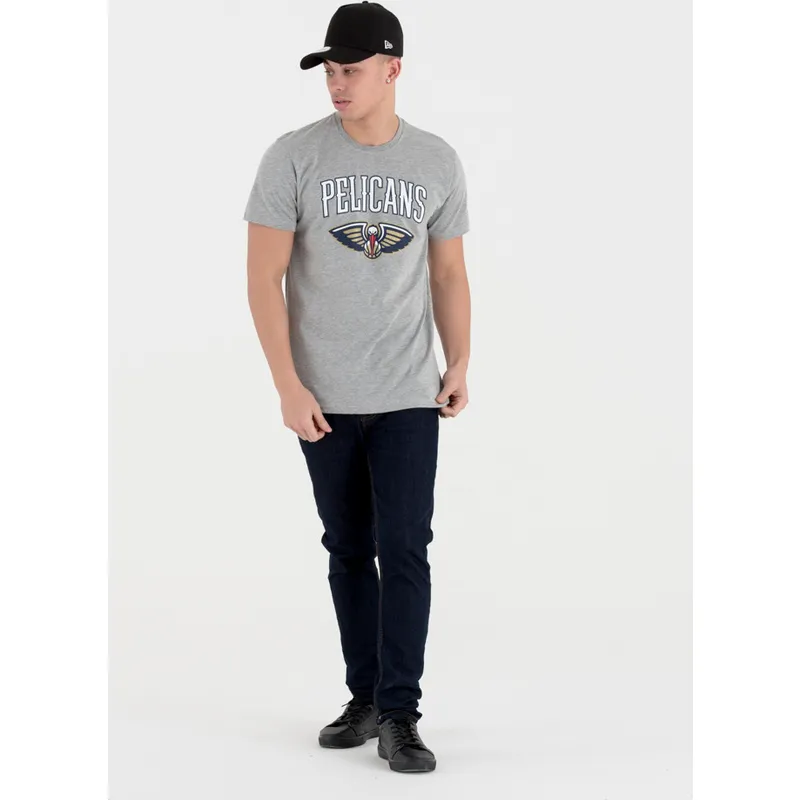 t-shirt-kort-arm-gra-de-fran-new-orleans-pelicans-nba-av-new-era