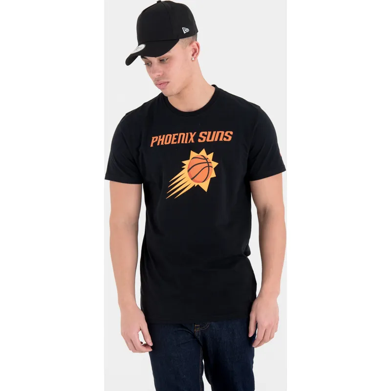 t-shirt-kort-arm-svart-de-fran-phoenix-suns-nba-av-new-era