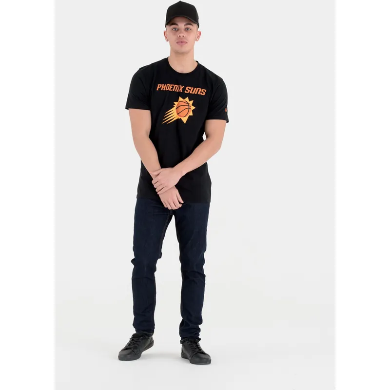 t-shirt-kort-arm-svart-de-fran-phoenix-suns-nba-av-new-era