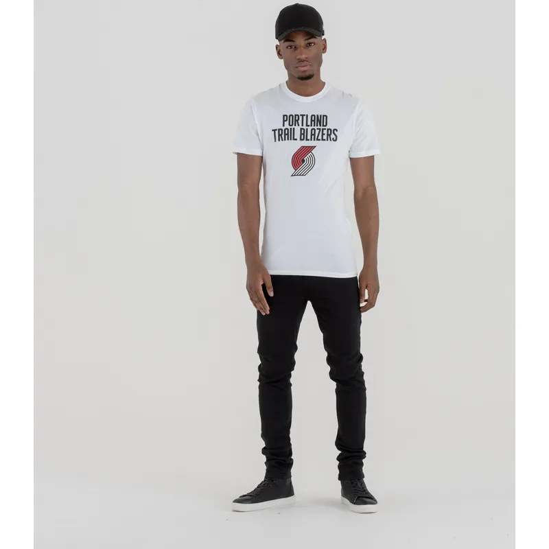 t-shirt-kort-arm-vit-de-fran-portland-trail-blazers-nba-av-new-era