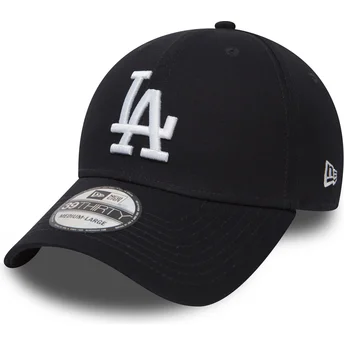 Marinblå böjd keps justerbar 39THIRTY Classic Los Angeles Dodgers MLB från New Era