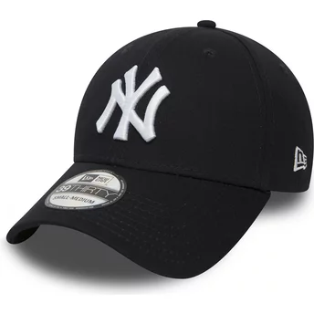 New York Yankees MLB:s New Era 39THIRTY Classic marinblå justerbar böjd keps