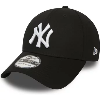 Svart justerbar kurvad keps 39THIRTY Classic från New York Yankees MLB av New Era