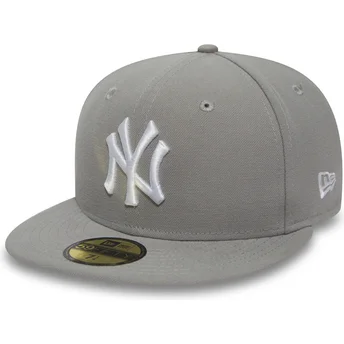 kepsar-plana-gra-justerad-59fifty-essential-fran-new-york-yankees-mlb-av-new-era