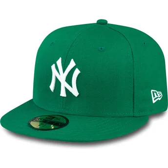 gron-justerbar-platt-keps-59fifty-essential-new-york-yankees-mlb-fran-new-era