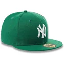 kepsar-plana-gron-justerad-59fifty-essential-fran-new-york-yankees-mlb-av-new-era
