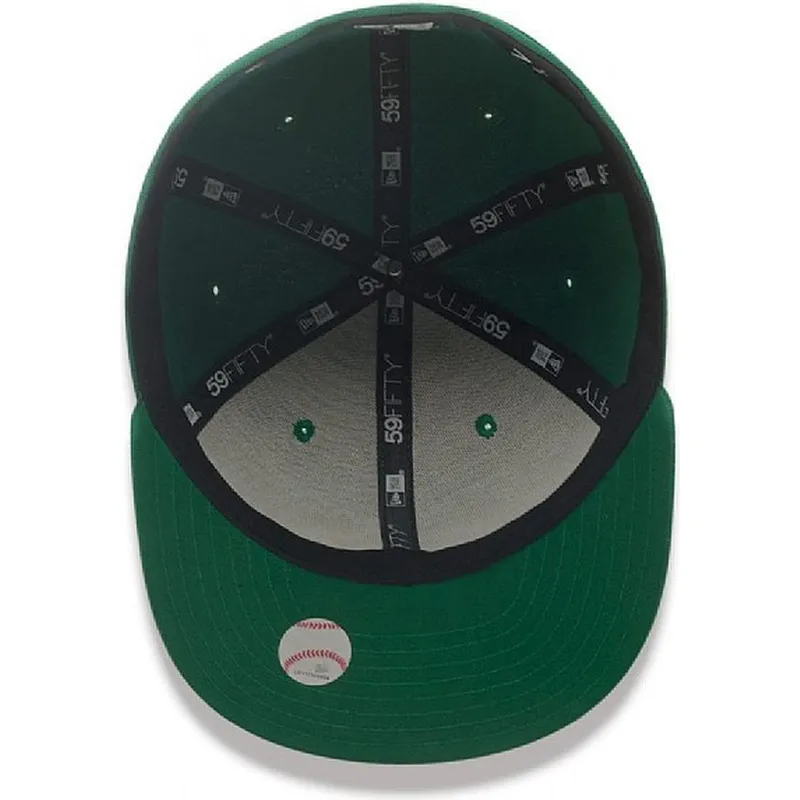 kepsar-plana-gron-justerad-59fifty-essential-fran-new-york-yankees-mlb-av-new-era