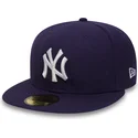 kepsar-plana-violett-justerad-59fifty-essential-fran-new-york-yankees-mlb-av-new-era