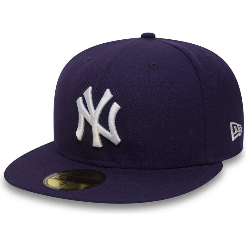 kepsar-plana-violett-justerad-59fifty-essential-fran-new-york-yankees-mlb-av-new-era