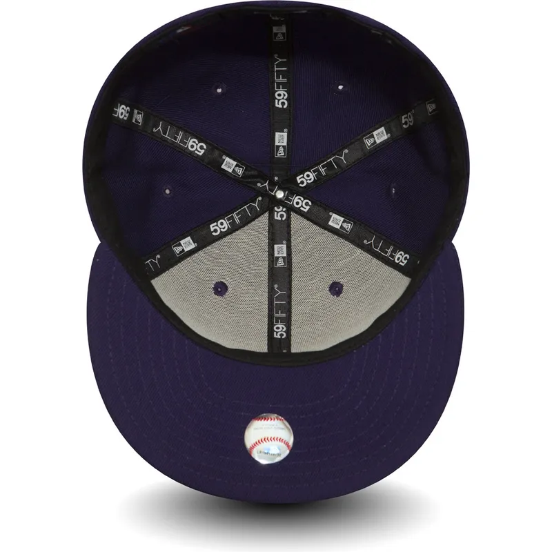 kepsar-plana-violett-justerad-59fifty-essential-fran-new-york-yankees-mlb-av-new-era