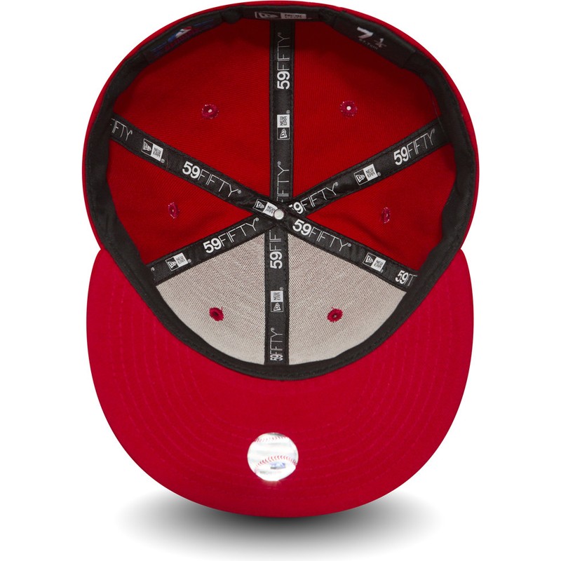 new-era-flat-brim-59fifty-essential-new-york-yankees-mlb-red-fitted-cap