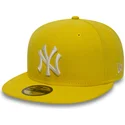 kepsar-plana-gul-justerad-59fifty-essential-fran-new-york-yankees-mlb-av-new-era