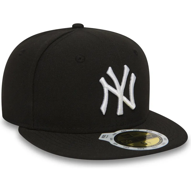 kepsar-plana-svart-justerad-for-barn-59fifty-essential-fran-new-york-yankees-mlb-av-new-era