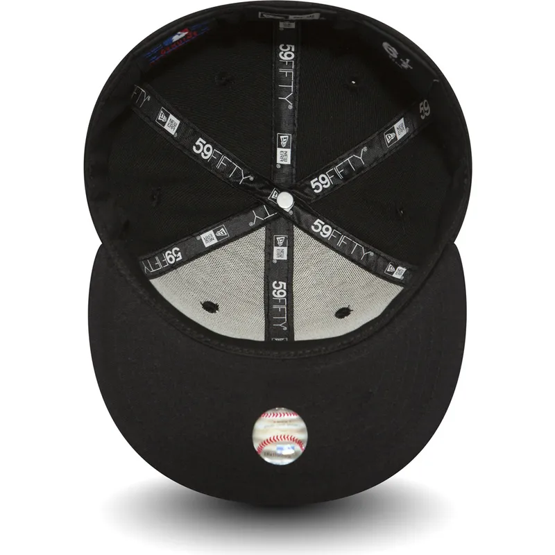 kepsar-plana-svart-justerad-for-barn-59fifty-essential-fran-new-york-yankees-mlb-av-new-era