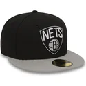 svart-platt-keps-59fifty-essential-brooklyn-nets-nba-fran-new-era