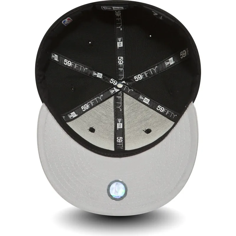 svart-platt-keps-justerad-59fifty-essential-fran-brooklyn-nets-nba-av-new-era